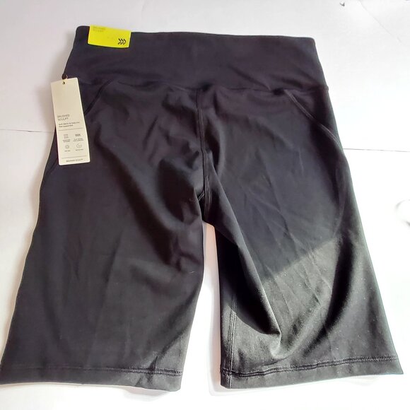 All In Motion High-Rise Black Bike Shorts Size XL Polyester/Spandex - Picture 2 of 9